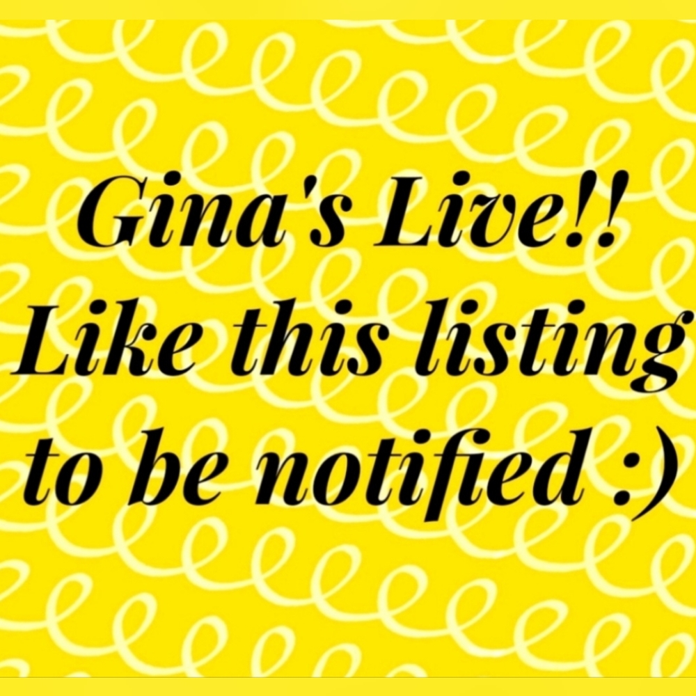 ⭐️New Show Listing!!⭐️ Gina's Live!!!